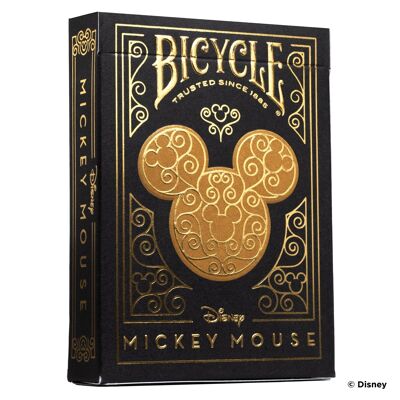 Jeu de cartes - DISNEY MICKEY BLACK GOLD - Bicycle