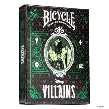 Jeu de cartes - DISNEY VILLAINS - Bicycle