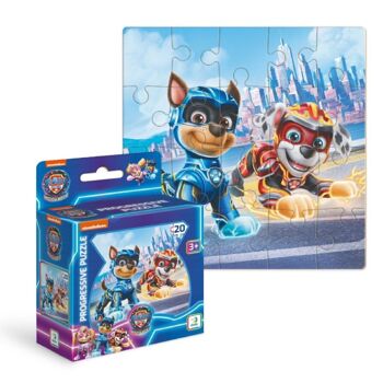 Puzzle Pat'Patrouille Chase & Marshal 20 Pièces 1