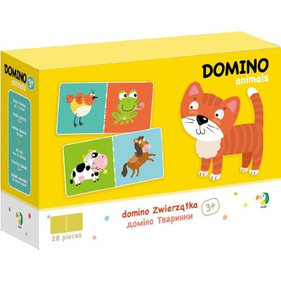 Animal Dominoes Game 28 Pieces
