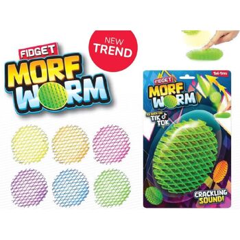 Morf Worm Brightcrackling Fidget 30 cm