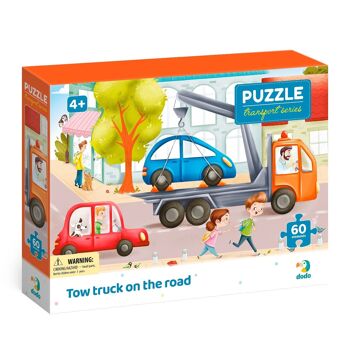 Puzzle Dépanneuse sur la Route 60 Pièces 2