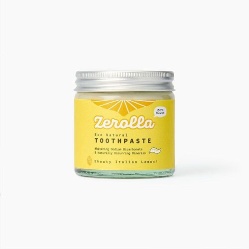 Eco Natural Toothpaste 60ml - Italian Lemon