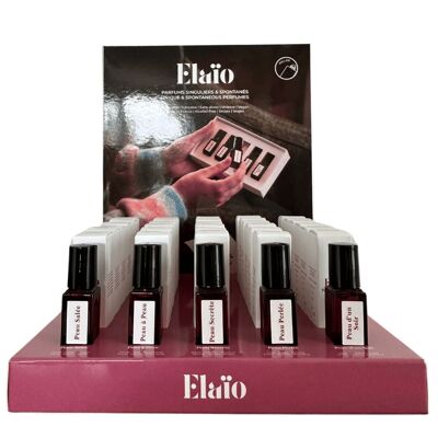 KIT ESPOSITORE DA BANCO MINI ROLL-ON (60 x 3ML)