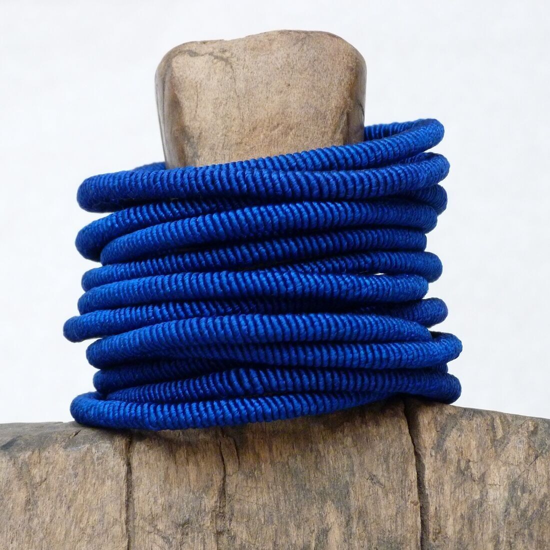 Indigo Thread Bracelet