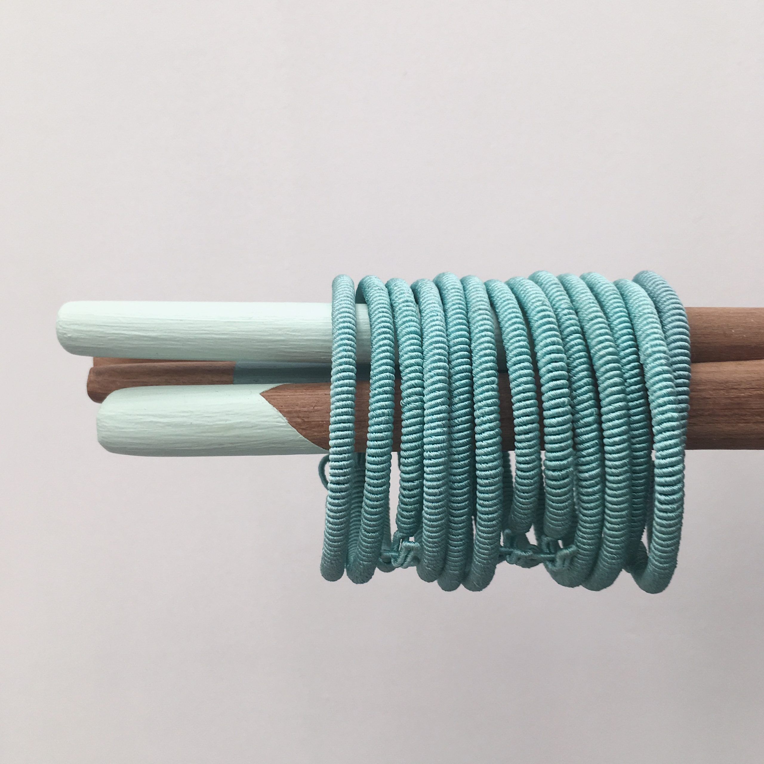 Mint Thread Bracelet