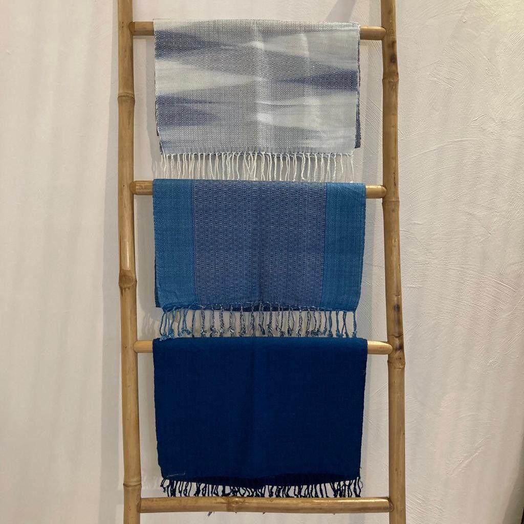 Indigo scarf n°1