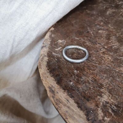 Offizielle Marke – Silberner buddhistischer Ring