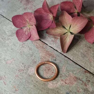 Marca oficial - Anillo de cobre budista