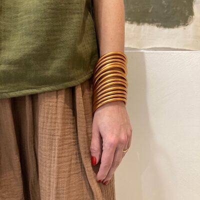 Marchio ufficiale: braccialetto buddista in rame