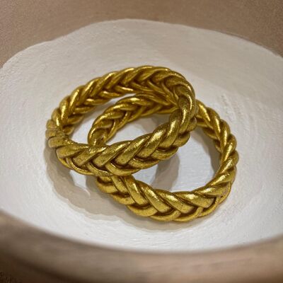 Marchio ufficiale - Bracciale BRAID Baby & Child ORO/ARGENTO/BICOLORE