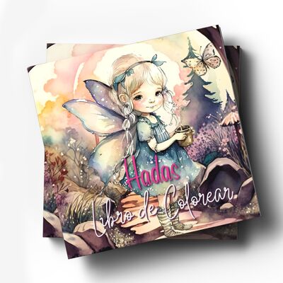 Coloring book - Fairies