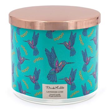 Bougie parfumée Frida Kahlo Lavande Luxe - 400g 1