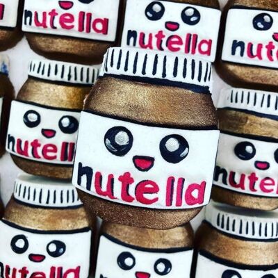 Süße Nutella Badebombe