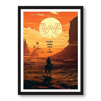 La locandina di Westworld