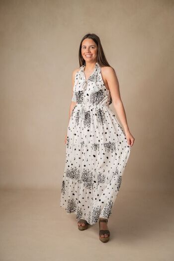 ROBE ANNE NOIRE ET BLANCHE 1