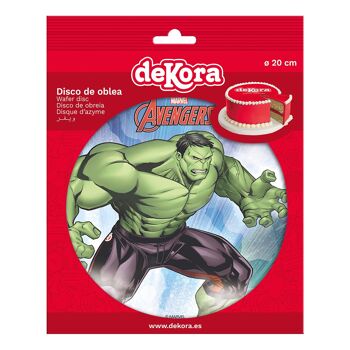 DISQUES AZYME HULK CAKE Ø 20CM 2