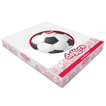 DISQUES AZYME POUR GÂTEAU DE FOOTBALL Ø 20CM 4