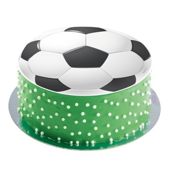 DISQUES AZYME POUR GÂTEAU DE FOOTBALL Ø 20CM 5