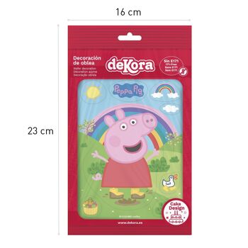 SILHOUETTE DE GÂTEAUX PEPPA PIG 2