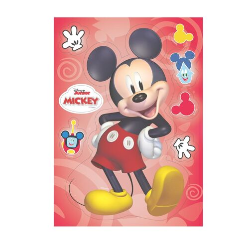 SILUETA OBLEA TARTA MICKEY MOUSE