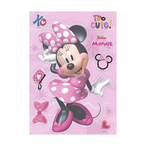 SILUETA OBLEA TARTA MINNIE MOUSE