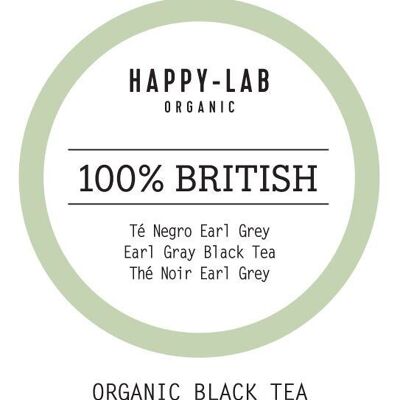 Happy-Lab – 100 % BRITISCH – Schachtel mit 60 Umschlägen – biologisch abbaubare Pyramiden