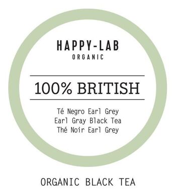 Happy-Lab – 100% BRITANNIQUE – Boîte de 60 enveloppes – Pyramides biodégradables