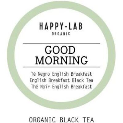 Happy-Lab – GOOD MORNING – Caja 60 sobres - Pirámides biodegradables