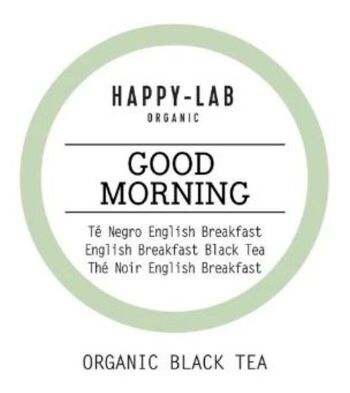 Happy-Lab – GOOD MORNING – Boîte de 60 enveloppes – Pyramides biodégradables