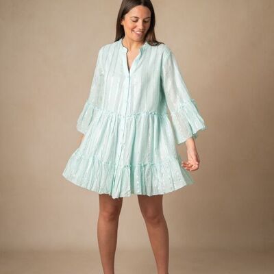 AQUAMARIN-JADE-KLEID