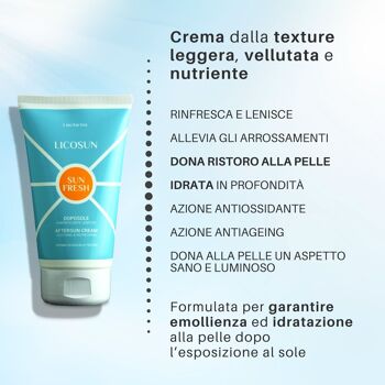 Licosun Sun Fresh crème après soleil à action rafraîchissante et apaisante 4