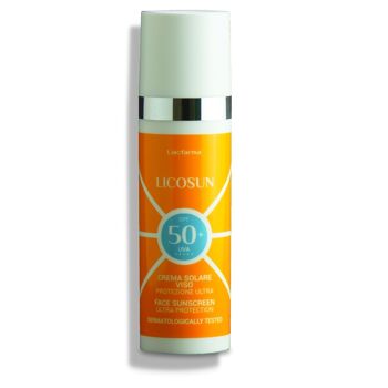 Licosun Crème Solaire Anti-âge Visage aux Peptides et Lycopène SPF 50+ Très Haute Protection UVA et UVB 7