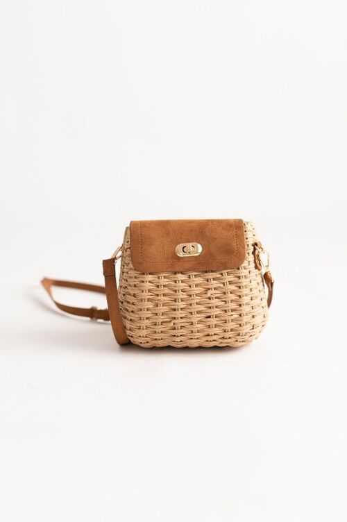 BOLSO CAJITA NATURA BROWN