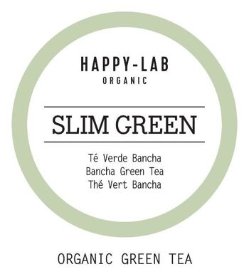 Happy-Lab – SLIM GREEN – Boîte de 60 sachets – Pyramides biodégradables