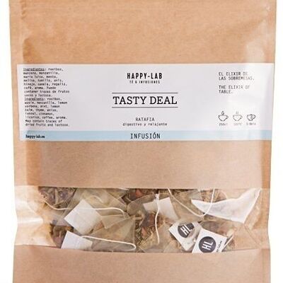 Happy-Lab – TASTY DEAL – Ecopack 25 biodegradable pyramids