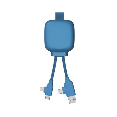 🔋 Gamma Lite Plastique Recyclé Bleu - Chargeur 3000 mAh 🔋