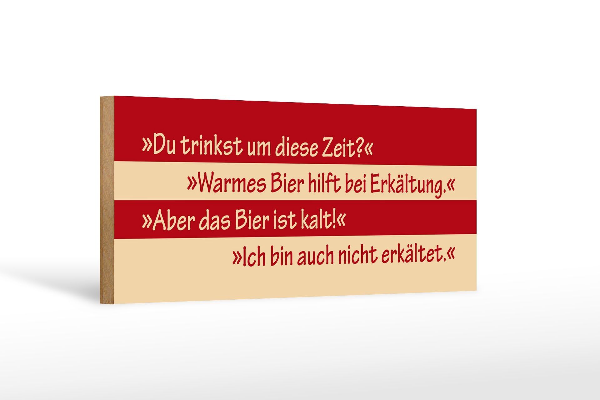 Cartel de madera que dice 27x10cm Estás bebiendo a esta hora.