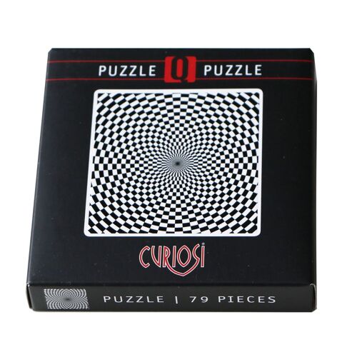 Puzzle Q "Shimmer 4", Curiosi-Taschenpuzzle mit 79 einzigartigen Puzzleteilen