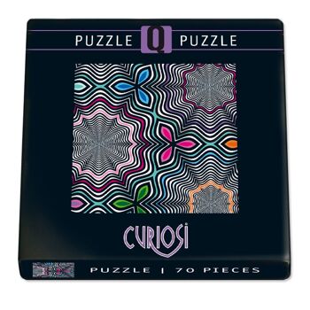 Puzzle Q "POP 3", puzzle de poche Curiosi avec 70 pièces de puzzle uniques 2