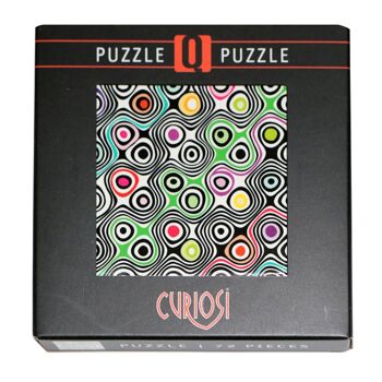 Puzzle Q "Shake 1", puzzle de poche Curiosi avec 70 pièces de puzzle uniques 2