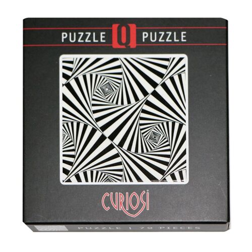 Puzzle Q "Shimmer 5", Curiosi-Taschenpuzzle mit 79 einzigartigen Puzzleteilen