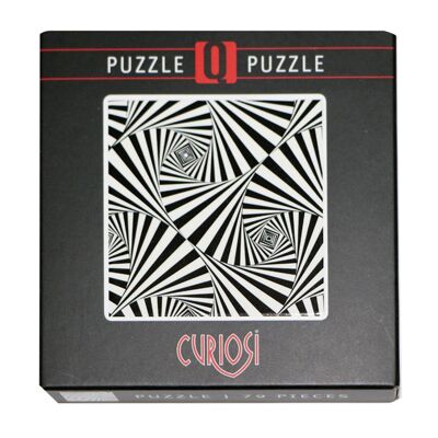 Puzzle Q "Shimmer 5", rompecabezas de bolsillo Curiosi con 79 piezas únicas