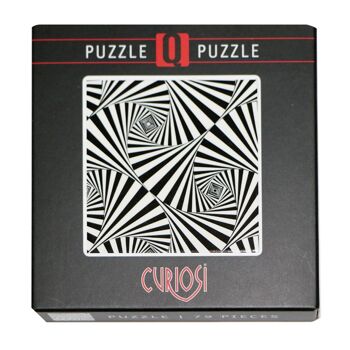 Puzzle Q "Shimmer 5", puzzle de poche Curiosi avec 79 pièces de puzzle uniques 1