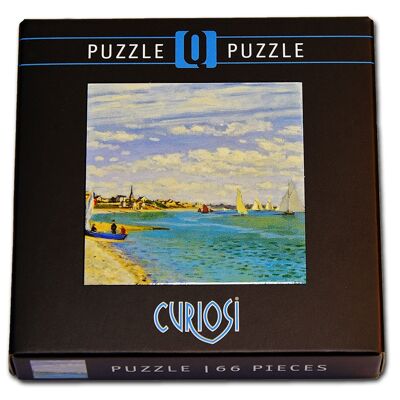 square puzzle Q "Art 5", 66 unique pieces