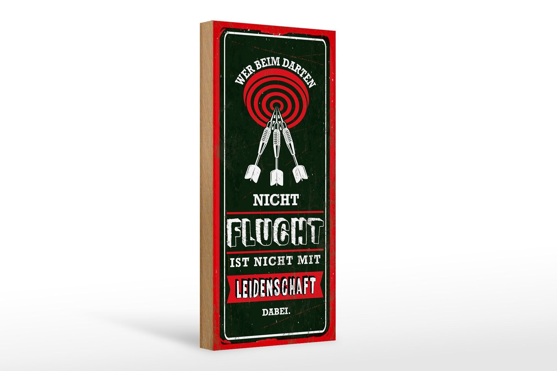 Cartello in legno con scritta 10x27 cm Chi non giura quando esce con qualcuno