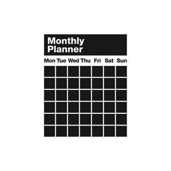 Planificateur mensuel 3