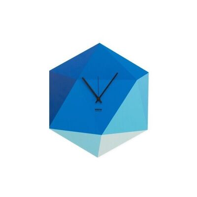 Reloj Azul Forma De Tiempo