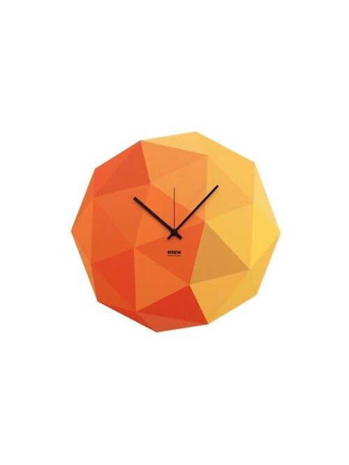 Clock Yellow Timeshape