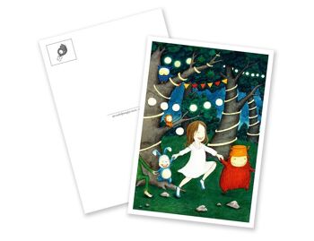 Carte postale – La danseuse de mai 3